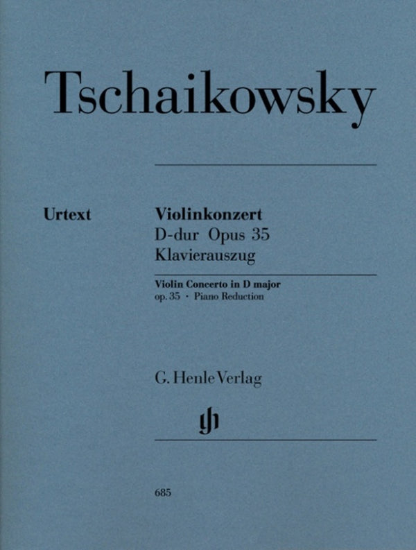 Tchaikovsky: Violin Concerto in D Major Op 35 Violin & Piano