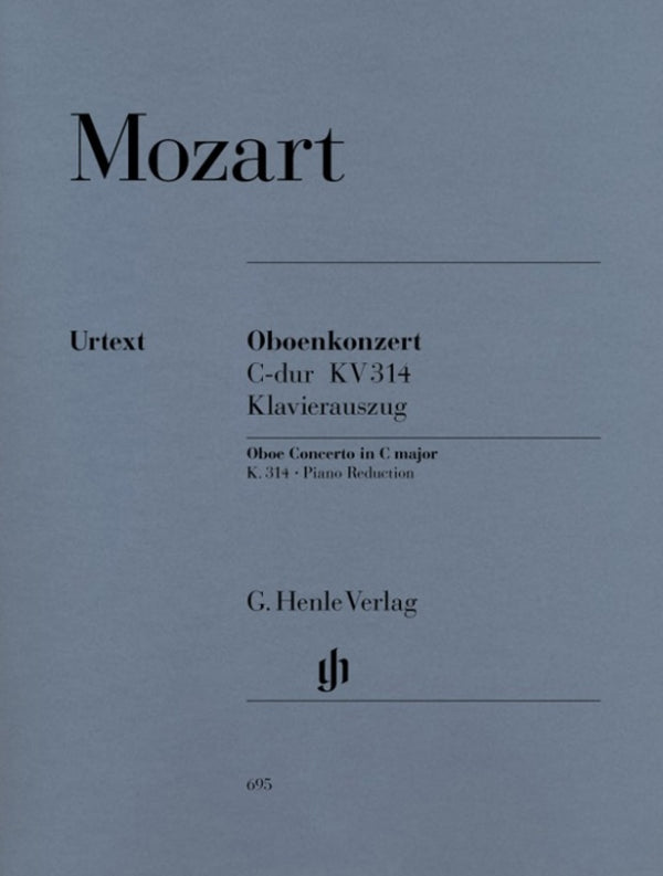 Mozart: Oboe Concerto in C Major K 314 Oboe & Piano
