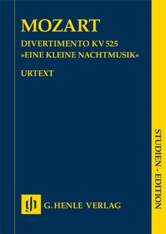 Mozart: Divertimento Little Night Music K 525 Study Score