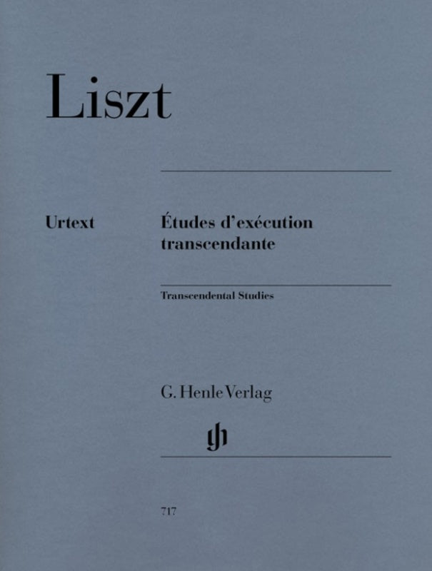 Liszt: Transcendental Studies Piano