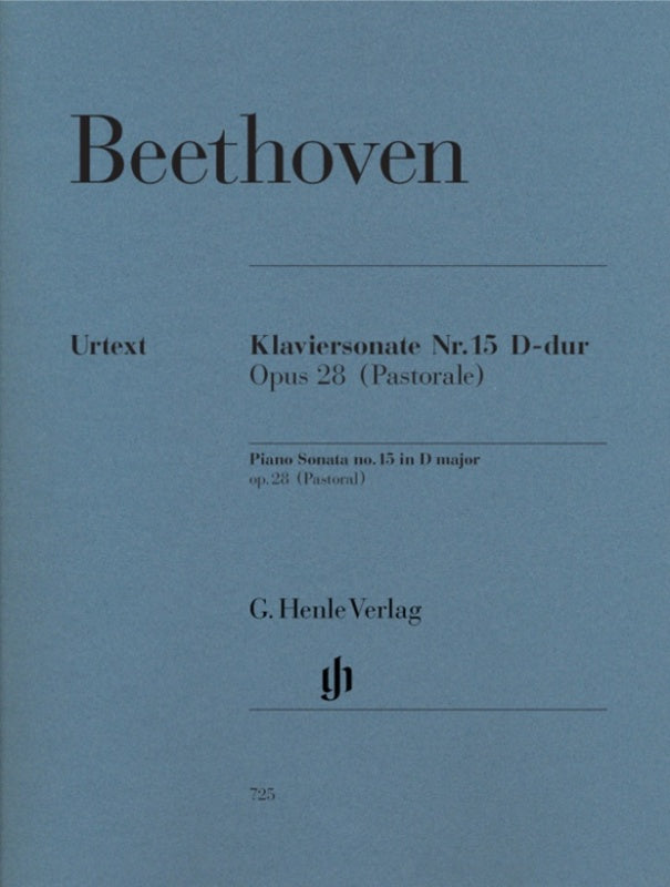 Beethoven: Piano Sonata No 15 in D Major Op 28