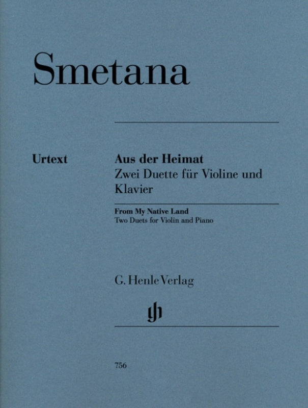 Smetana: From My Native Land - Two Duets for Violin & Piano