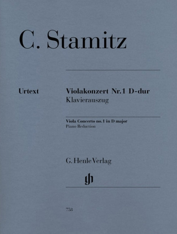 Stamitz: Viola Concerto No 1 in D Major Viola & Piano
