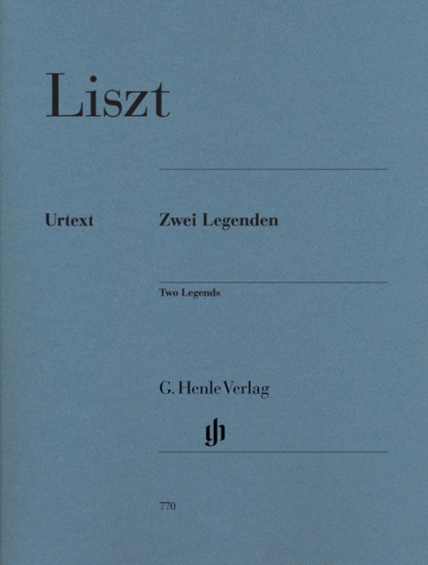 Liszt: Two Legends Piano Solo
