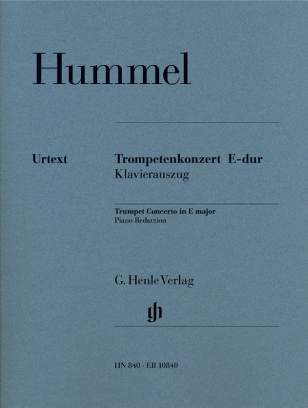 Hummel: Trumpet Concerto in E Major Trumpet & Piano