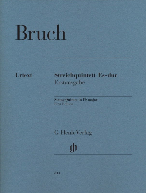 Bruch: String Quintet in E-flat Major Set of Parts