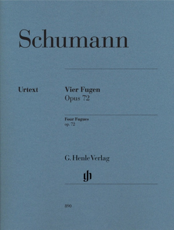 Schumann: Four Fugues Op 72 Piano Solo