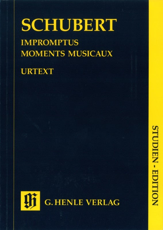 Schubert: Impromptus & Moments Musicaux Study Score