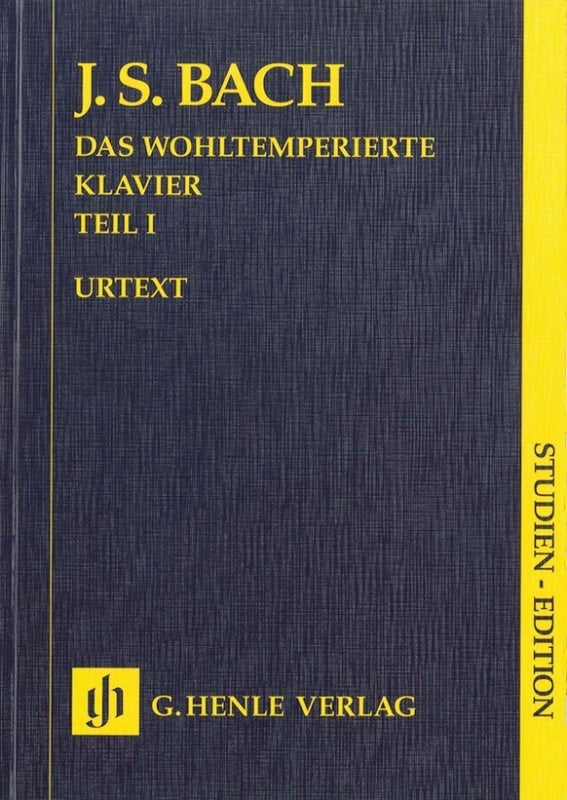 Bach: Well-Tempered Clavier Volume 1 Study Score