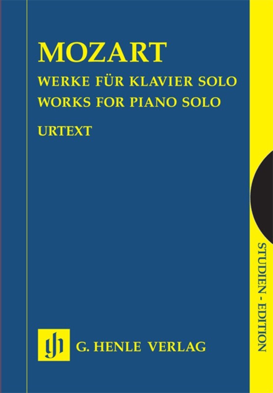 Mozart: Works for Piano Solo 4 Volume Study Score