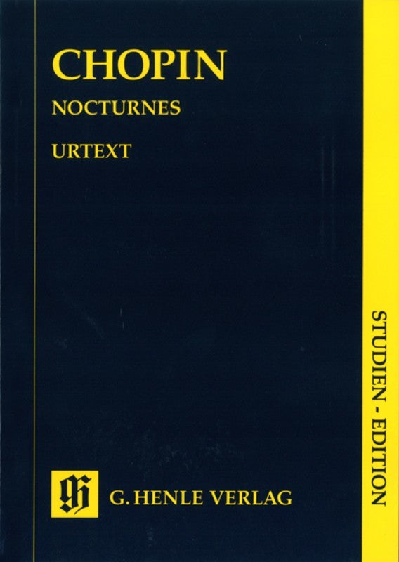Chopin: Nocturnes Study Score
