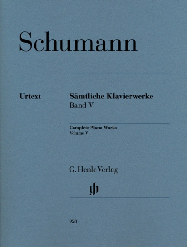 Schumann: Complete Piano Works Volume 5