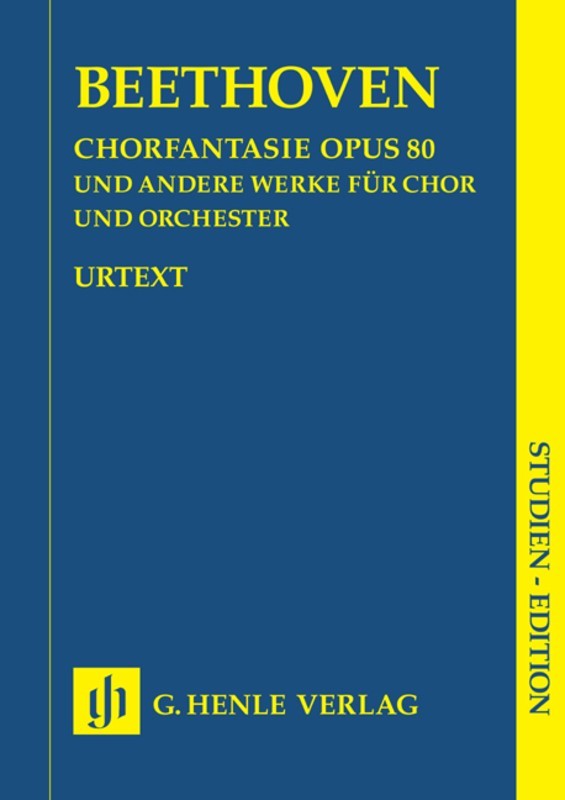 Beethoven: Choral Fantasy in C Minor Study Score