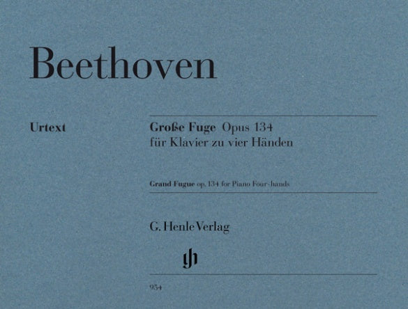 Beethoven: Grand Fugue Op 134 Piano 4 Hands