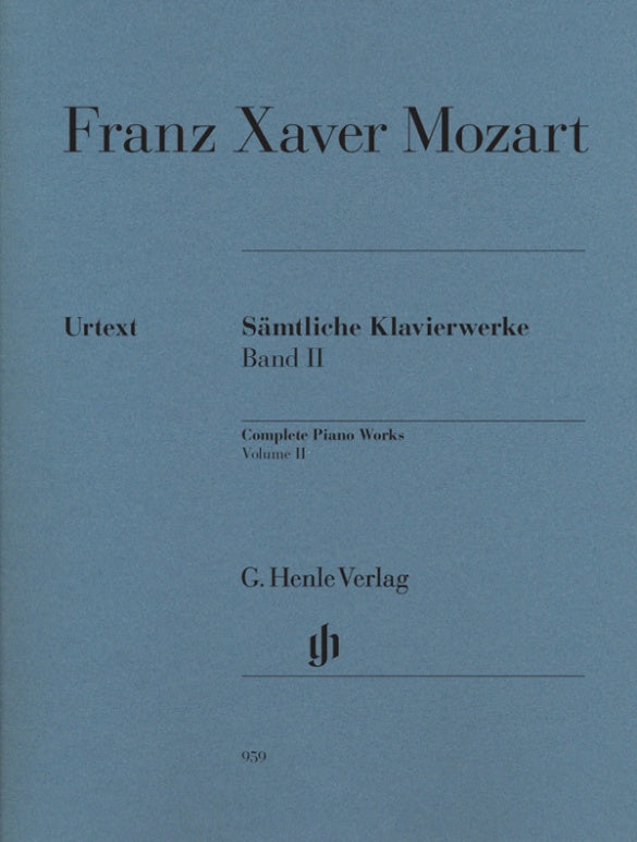 Mozart: Complete Piano Works Volume 2