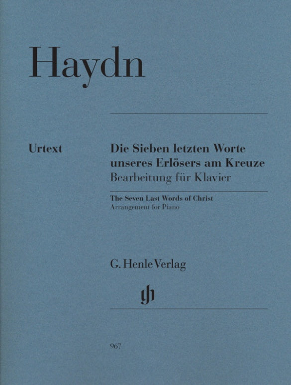 Haydn: Seven Last Words of Christ Piano Solo