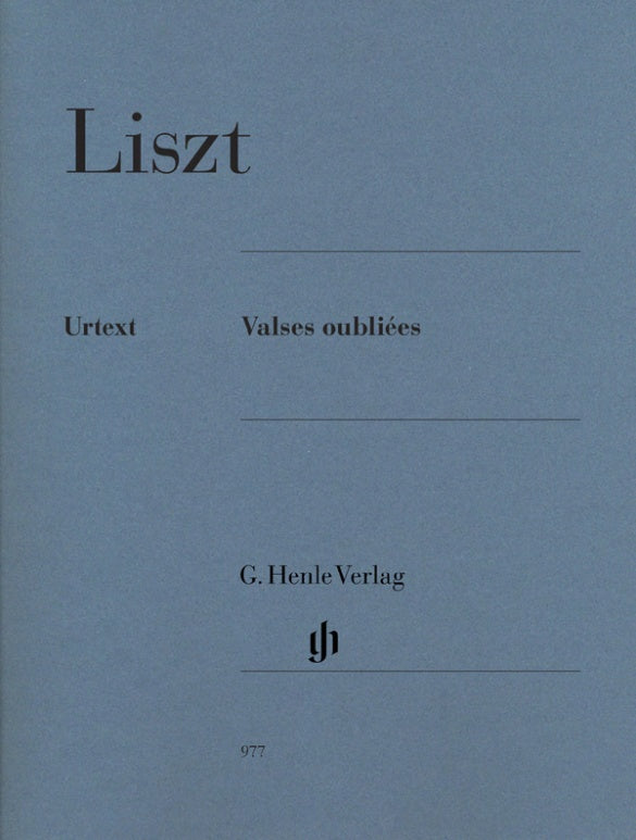 Liszt: Valses Oubliees Piano Solo