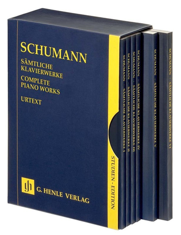 Schumann: Schumann Complete Piano Works Study Score