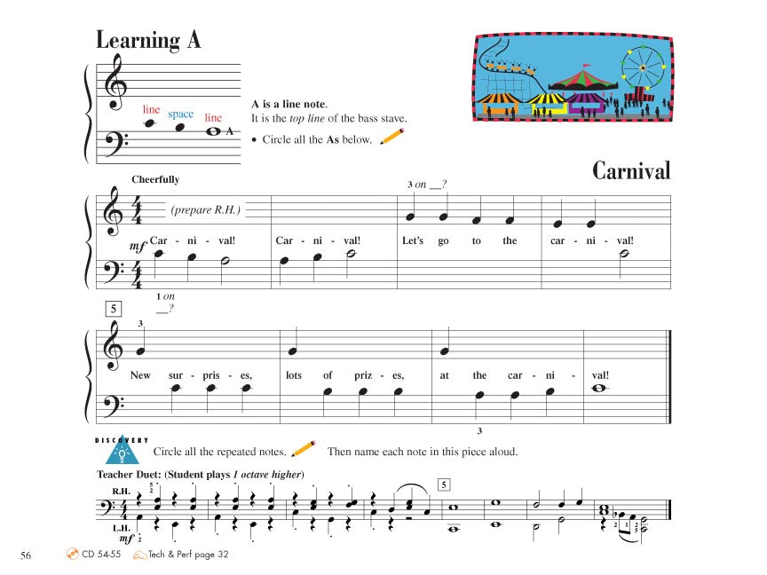 Piano Adventures All-In-Two Lesson & Theory - Primer Level