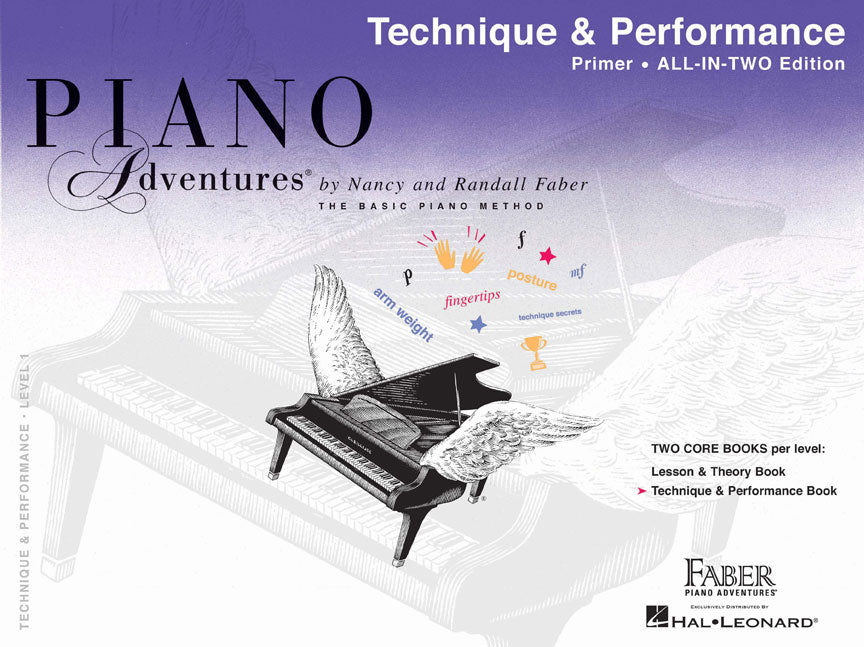 Piano Adventures All-In-Two Technique & Performance Book - Primer Level