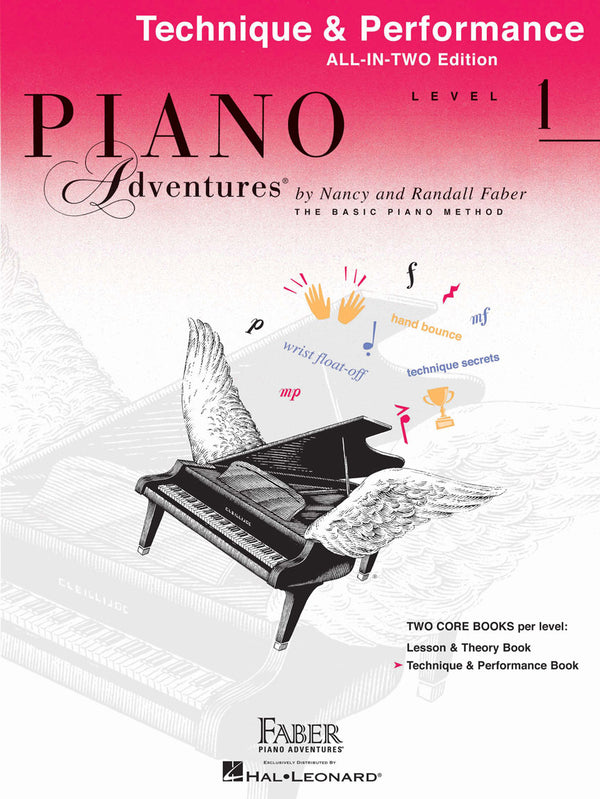 Piano Adventures All-In-Two Technique & Performance Book - Level 1