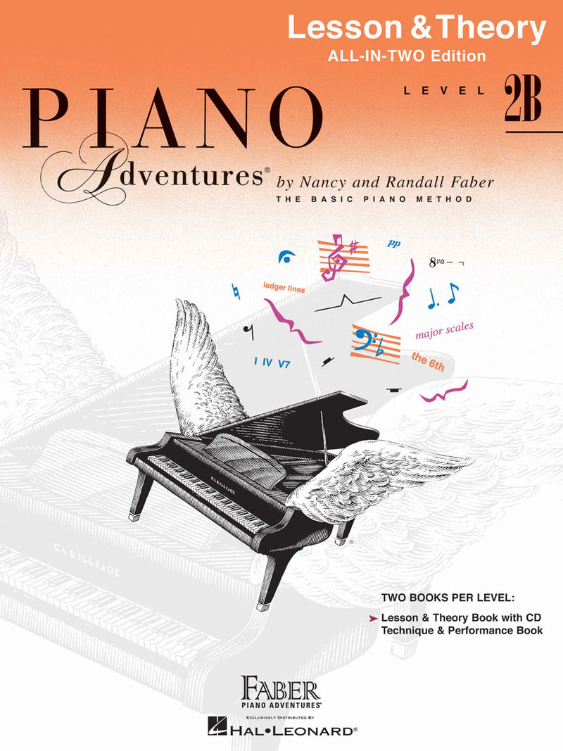 Piano Adventures All-In-Two Lesson & Theory - Level 2B