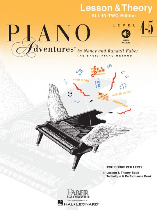 Piano Adventures All-In-Two Lesson & Theory - Level 4-5