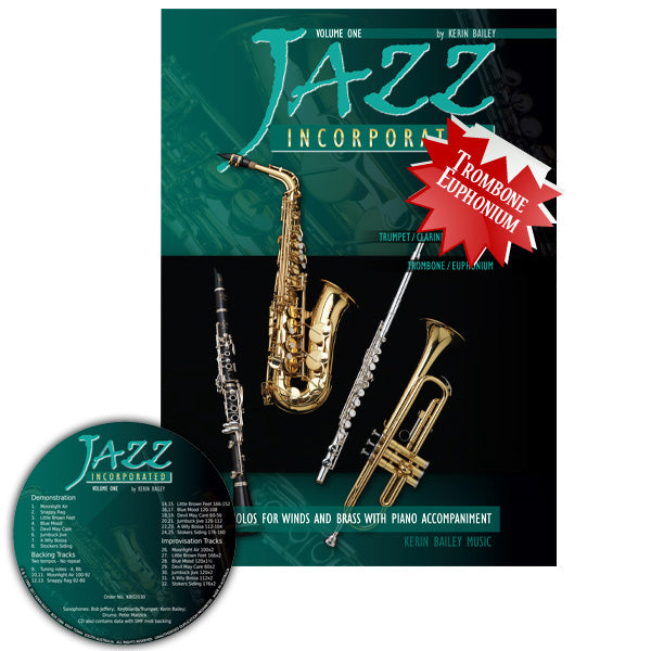 Jazz Incorporated Trombone Vol. 1 Book/CD