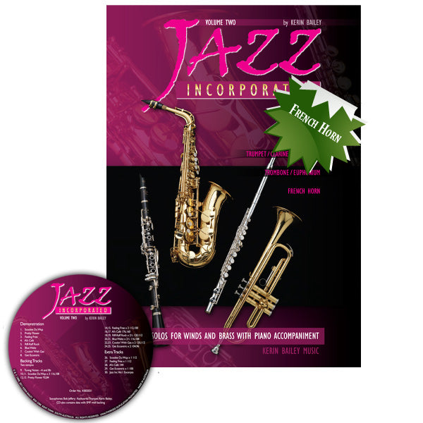 Jazz Incorporated Horn Vol. 2 Book/CD