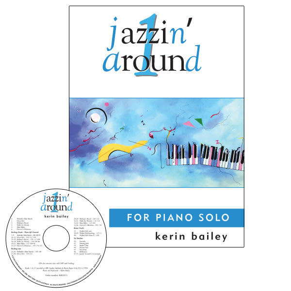 Jazzin Around Book 1 Piano Book/CD