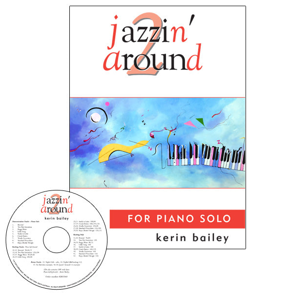 Jazzin Around Book 2 Piano Book/CD