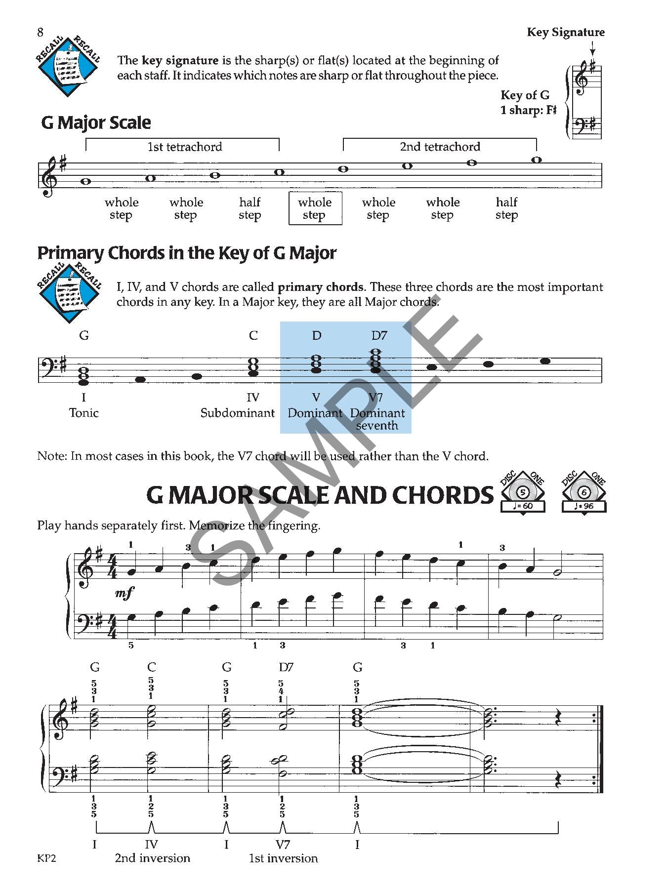 Bastien Piano For Adults, Book 2