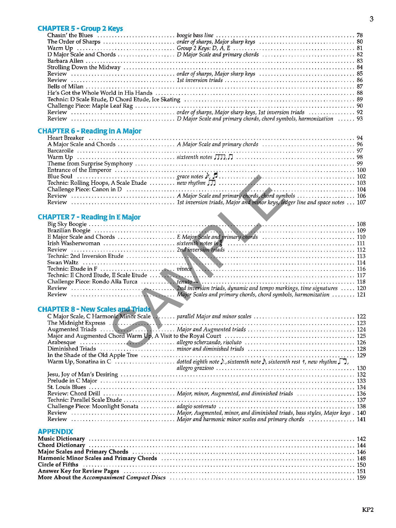 Bastien Piano For Adults, Book 2