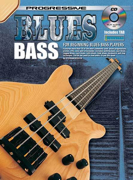 Progressive Blues Bass Bk/CD