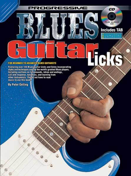 Progressive Blues Guitar Licks Bk/CD