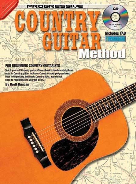 Progressive Country Guitar Method Bk/CD