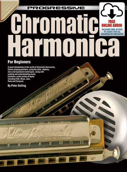 Progressive Chromatic Harmonica Bk/OA