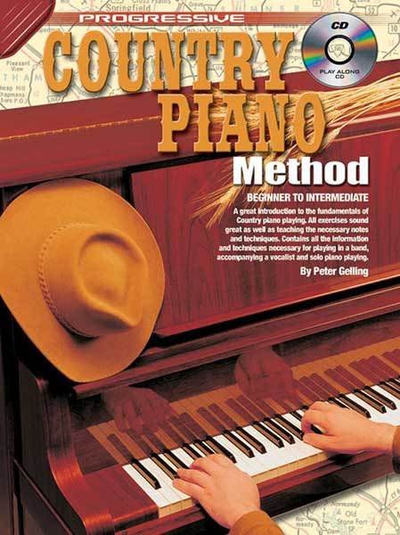 Progressive Country Piano Method Bk/CD