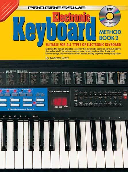 Progressive Electronic Keyboard Book 2 Bk/CD