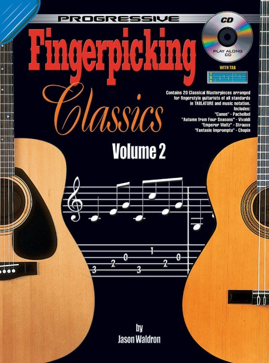 Progressive Fingerpicking Classics Volume 2 Bk/CD