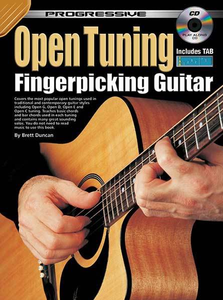 Progressive Open Tuning Fingerpicking Guitar Bk/CD