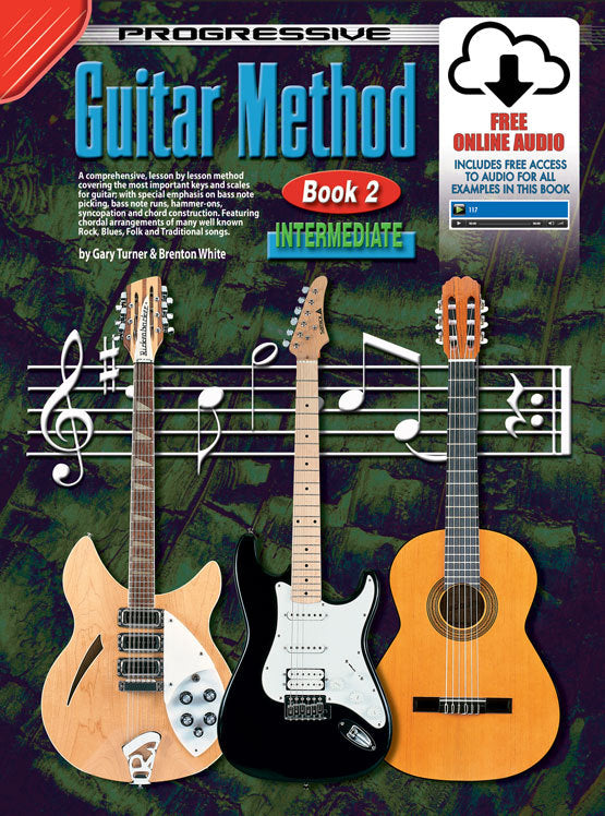 Progressive Guitar Method Book 2 Book/OA