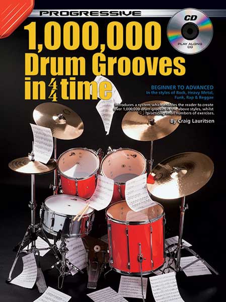 Progressive 10,000 Drum Grooves In 4/4 Time