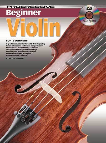 Progressive Beginner Violin Bk/CD/DVD