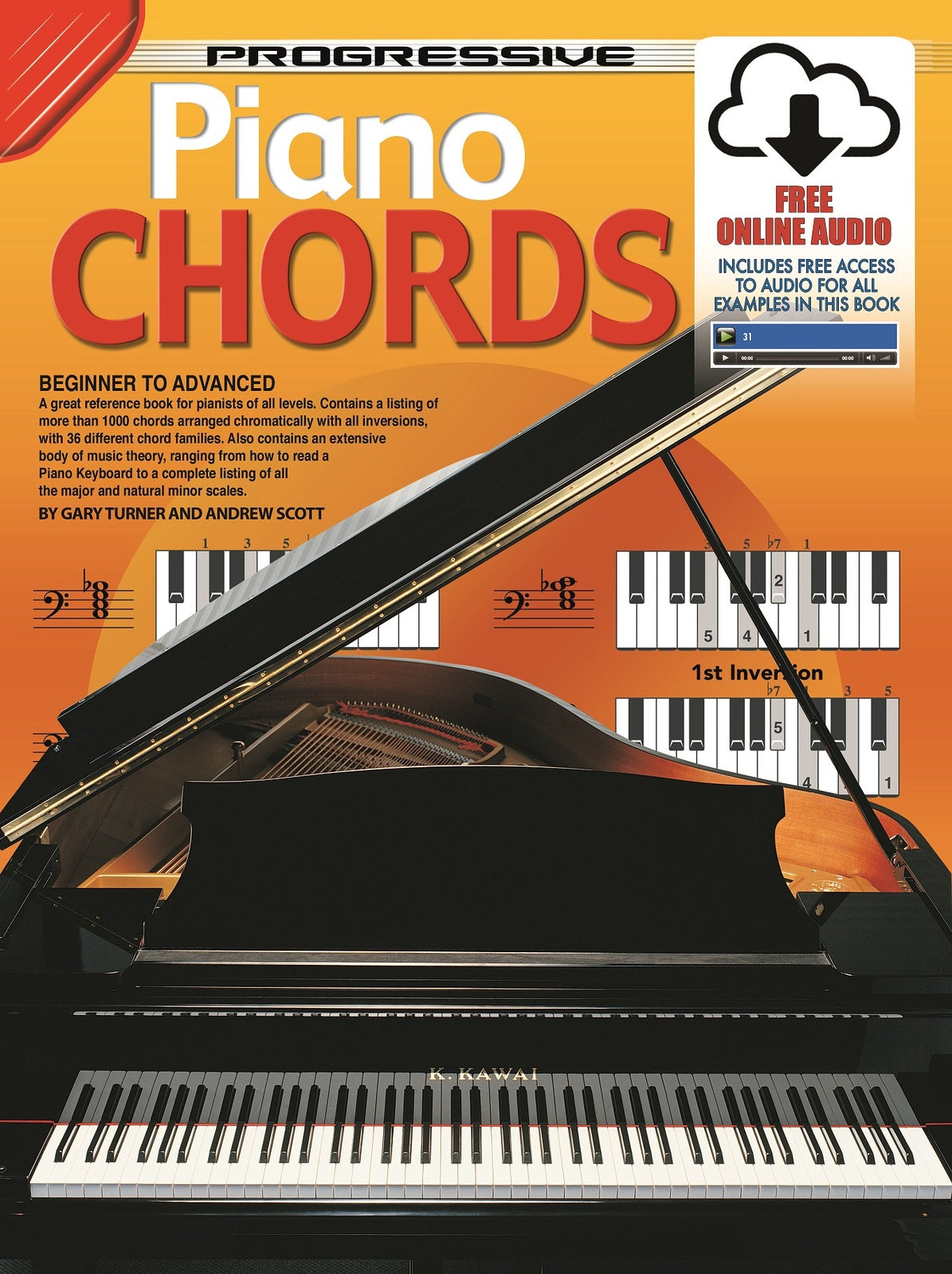 Progressive Piano Chords Book/Online Audio