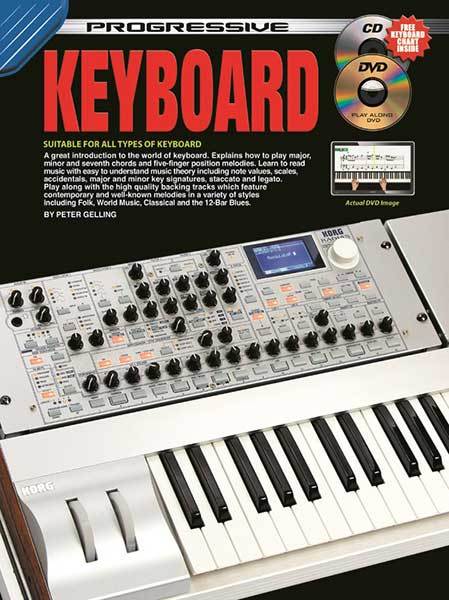 Progressive Keyboard Method Bk/CD/DVD