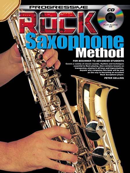 Progressive Rock Saxophone Method Bk/CD/DVD