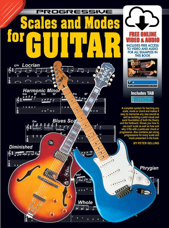 Progressive Scales and Modes for Guitar Book/OA