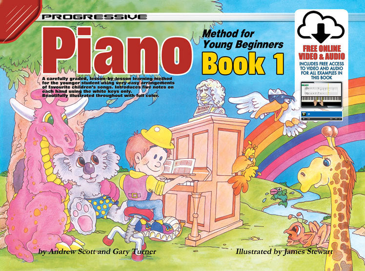 Progressive Piano Method for Young Beginners Book 1