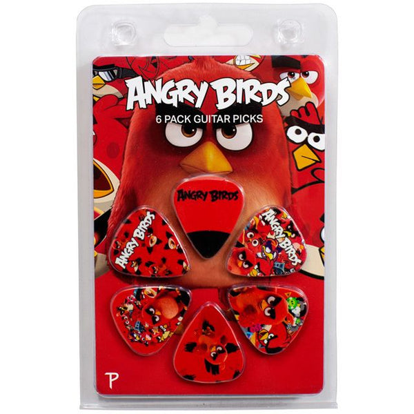 Perris 6-Pack "Angry Birds" Licensed Guitar Picks